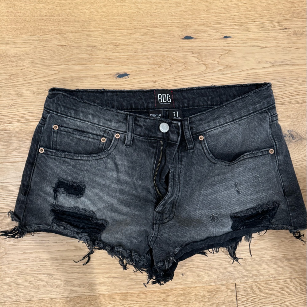 BDG Distressed Jean Shorts